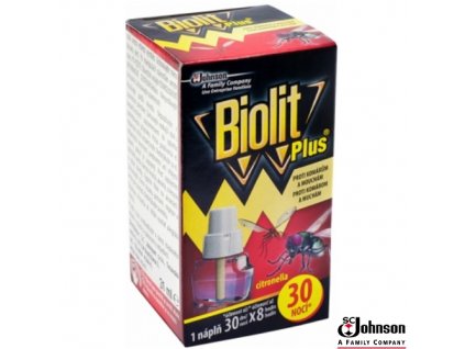 BIOLIT® PLUS Náplň do elektrického odpařovače proti komárům a mouchám 31 ml na 30 nocí