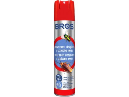 BROS® Sprej proti létajícímu a lezoucímu hmyzu, 400 ml