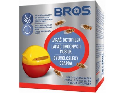 BROS® Lapač na octomilky s náplní 15 ml