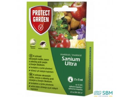PROTECT GARDEN SANIUM® ULTRA Insekticid k hubení savého a žravého hmyzu, 2x 5 ml