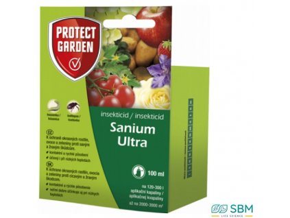 PROTECT GARDEN® SANIUM® ULTRA Insekticid k hubení savého a žravého hmyzu, 100 ml