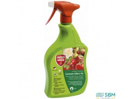 PROTECT GARDEN SANIUM® ULTRA AL Insekticid k hubení savého a žravého hmyzu, 1 l s rozprašovačem