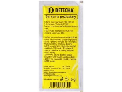 Barva na poživatiny žlutá