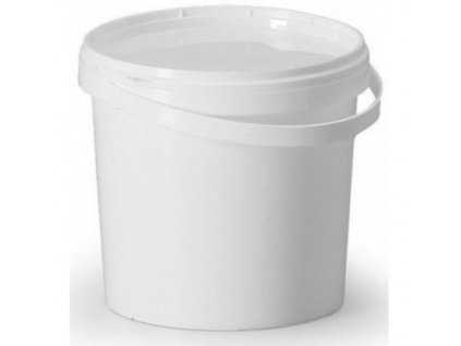 plastový kbelík bílý 2l