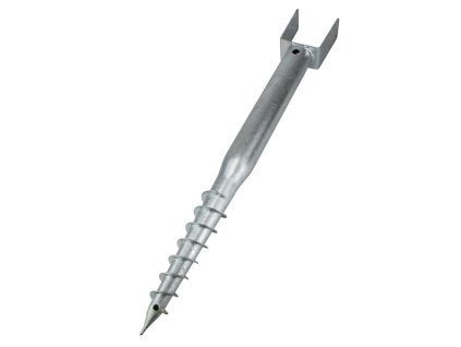 LEVIOR® Zemní vrut U, 101 x 70 x 135 mm, délka 885 mm