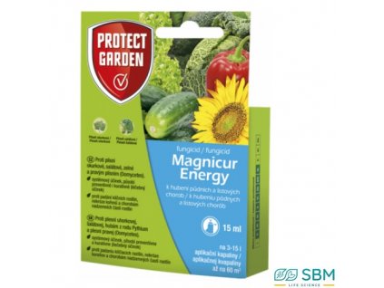 PROTECT GARDEN® MAGNICUR ENERGY Fungicidní přípravek k hubení půdních a listových chorob, 15 ml