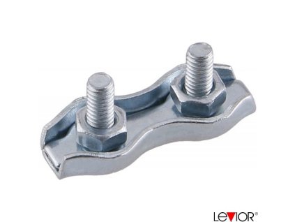 LEVIOR® Lanová svorka, duplex, 10 mm, DIN 5685 C