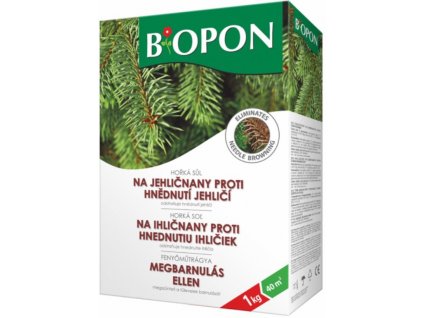 BOPON® Hořká sůl na jehličnany proti hnědnutí jehličí, 1 kg