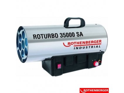 ROTHENBERGER® ROTURBO 35000 SA Plynové topidlo, regulovatelné 18 - 34 kW, IP44