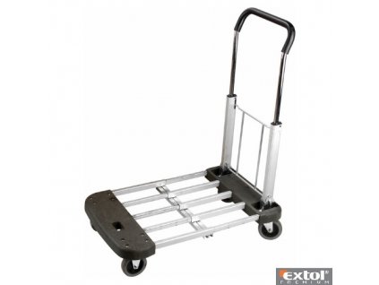 EXTOL® PREMIUM Vozík skládací, nosnost 150 kg, s nastavitelnou plochou