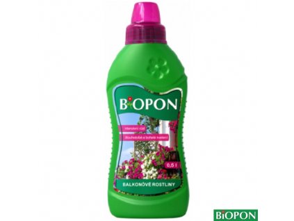 BIOPON® Hnojivo minerální kapalné na balkónové rostliny, 500 ml