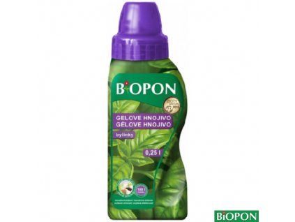BIOPON® Hnojivo minerální gelové na bylinky, 250 ml
