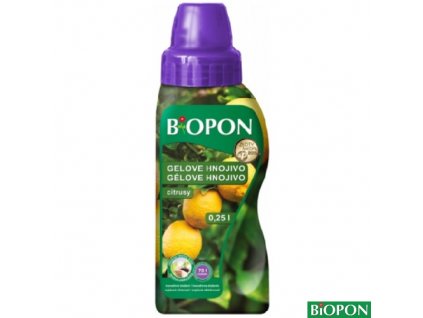 BIOPON® Hnojivo minerální gelové na citrusy, 250 ml