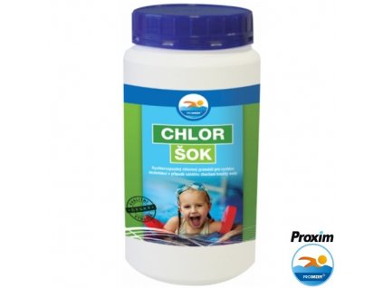 PROBAZEN® CHLOR ŠOK dezinfekce do bazénu, 1,2 kg