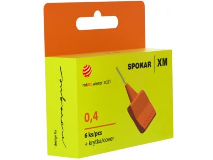 SPOKAR® Mezizubní kartáček XM 0,4 mm, sada 6 ks