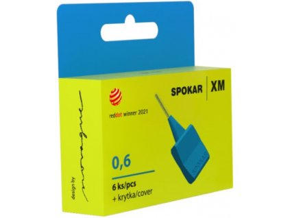 SPOKAR® Mezizubní kartáček XM 0,6 mm, sada 6 ks