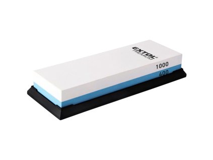 EXTOL® PREMIUM Brusný kámen olejový, oboustranný, P 400/1000, 180 x 60 x 28 mm