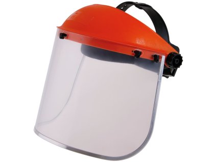 LEVIOR® Štít ochranný čirý polykarbonát s náhlavním držákem