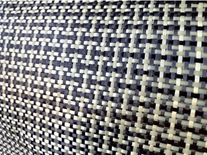 aramid uhlíková tkanina 165Pe