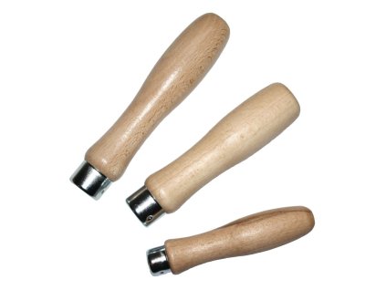 Rukojeť na pilník dřevěná 100 mm