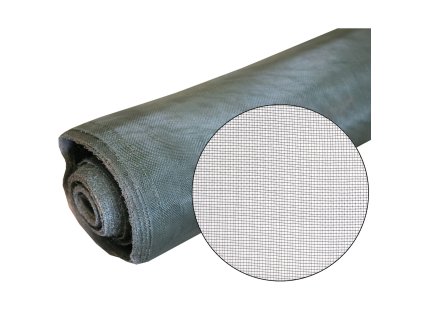 LEVIOR® Síť proti hmyzu v roli, ocel + lak, 100 cm x 30 m, zelená