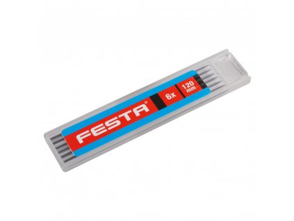 FESTA® Náhradní tuhy HB do hloubkového značkovače, 120 mm, sada 6 ks