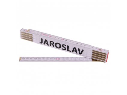 Metr skládací, 2 m, dřevěný, PROFI, "JAROSLAV"