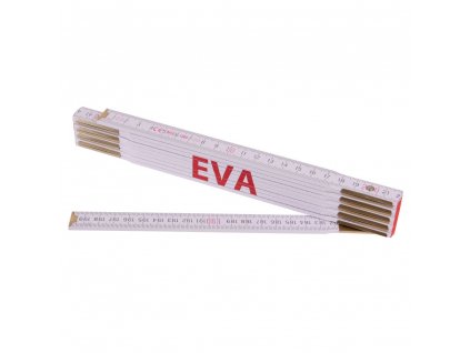 Metr skládací, 2 m, dřevěný, PROFI, "EVA"