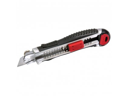 FESTA® Nůž odlamovací POWER, 18 mm, kov+guma, kovová výztuha, brzda, zásobník na břity s automatickou výměnou
