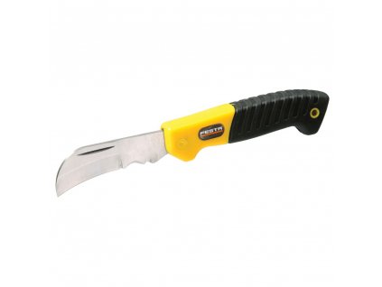 FESTA® Nůž elektrikářský Z, zavírací zahnutý, nerez, plastová rukojeť, d. 45/200 mm