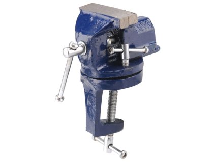 EXTOL® CRAFT Svěrák stolní otočný se svorkou 70 mm, 1,34 kg