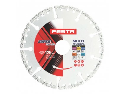 FESTA® Kotouč diamantový, univerzální, 125×22,23 mm