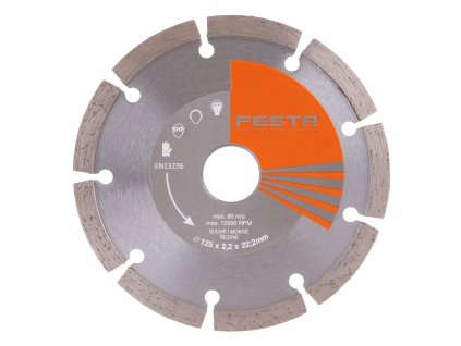 FESTA® Kotouč diamantový, segmentový, 125×22,23 mm