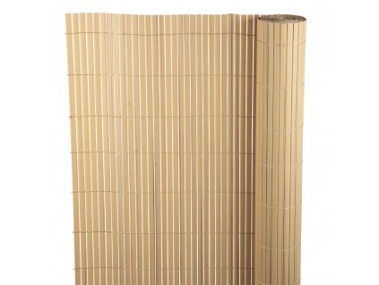 Zástěna ENCE PVC, 150 cm×3 m, 1300 g/m2, bambus