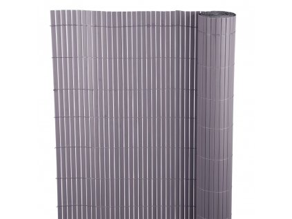 Zástěna ENCE PVC, 150 cm×3 m, 1300 g/m2, šedý