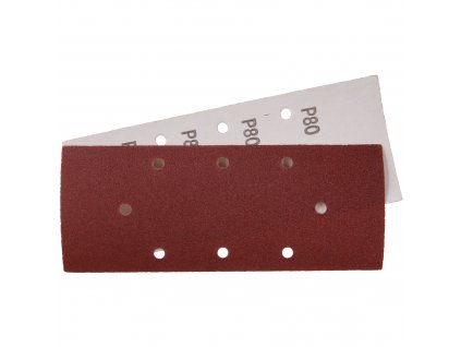 LEVIOR® Brusný papír do vibrační brusky 93×230 mm / P80, 5 ks