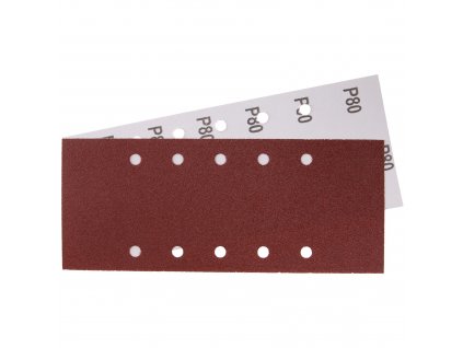 LEVIOR® Brusný papír do vibrační brusky 115×280 mm / P80, 5 ks