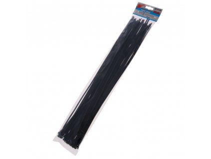 LEVIOR® Pásek stahovací, 500×4,8 mm, nylon, černý, 50 ks