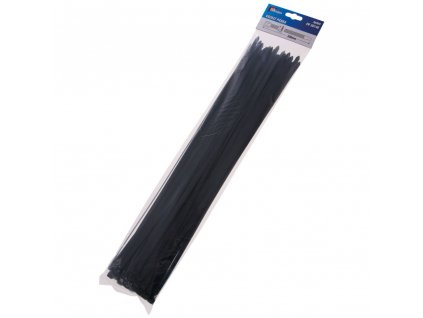 LEVIOR® Pásek stahovací, 500×7,6 mm, nylon, černý, 50 ks