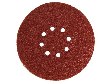 BURLEY® Brusný papír disk 225 mm 8 děr P220 suchý zip, 5 ks