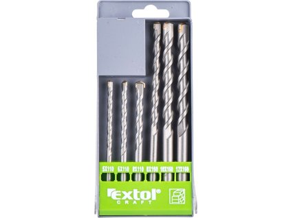EXTOL® CRAFT Sada Vrtáky vidiové 6 ks 5 - 12 mm
