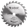 EXTOL® PREMIUM Pilový kotouč na dřevo TCT, 184×20×3,2/2,2 mm, 24T