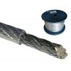 LEVIOR® Ocelové lanko potažené (6x7+FC), ZN + PVC, pr. 3 / 4 mm, cívka 100 m