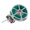 LEVIOR® Drát vázací se štípačem, 0,4 mm, 30 m, PZ + PVC zelené