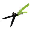 LEVIOR® Zahradní nůžky na trávu, pevné, d. 30 cm, břity 125 mm ocel HCS SK-5, kovová rukojeť
