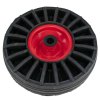 CONE DESIGN® Kolečko na rudl plná pryž, 250×80 mm, kovový disk, nosnost 150 kg