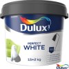 DULUX™ PERFECT WHITE Barva interiérová, otěruvzdorná, 99% bílá