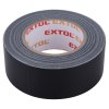 EXTOL® PREMIUM Páska univerzální DUCT TAPE, 50 mm x 50 m, 0,18 mm, černá
