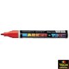 Marker tech červený tenký