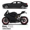 RAL 7021